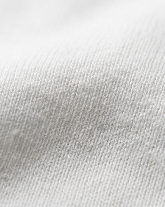 White Drop Shoulder Oversized Tee